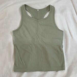 Lululemon green top